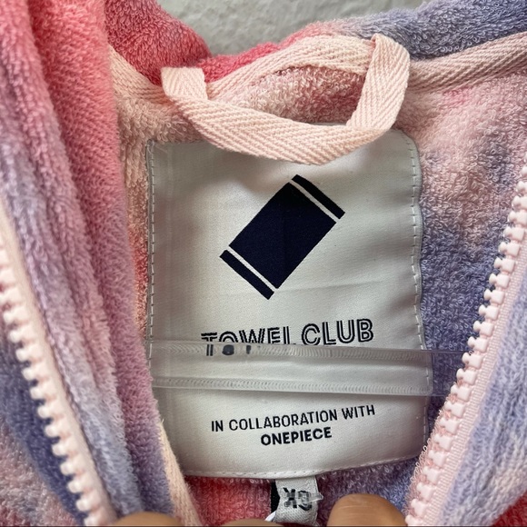 Onepiece x Towel Club Short Slim Jumpsuit Tie Dye - Picture 5 of 6